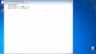 Learn2Python: Lecture 1 - Printing and Functioning