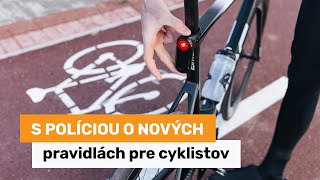 Meria polícia odstup 1,5 m od cyklistov?