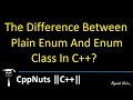 The Difference Between Plain Enum And Enum Class In C++?