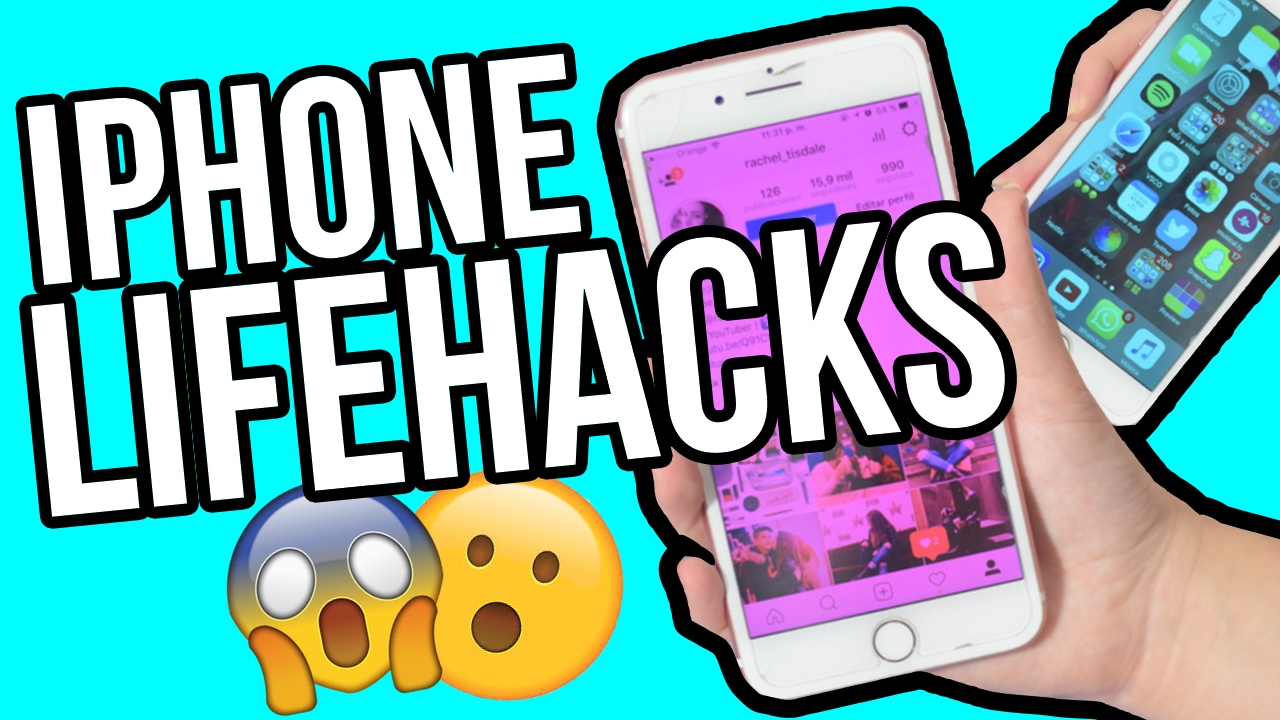 +10 LIFE HACKS De IPHONE Que NO Sabías | Rachel Tisdale - YouTube