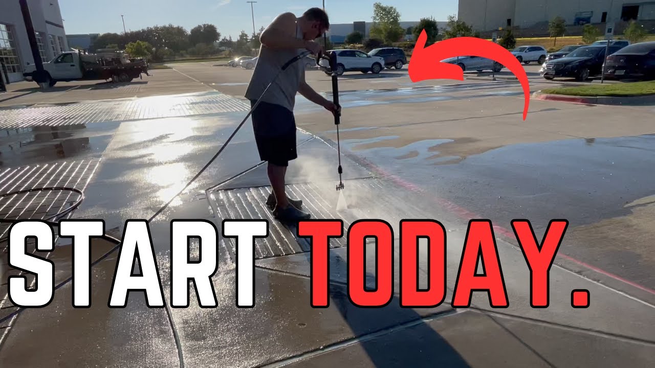 Why TODAY Is The Best Time To Start A PRESSURE WASHING Business - YouTube