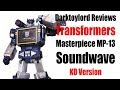 Darktoylord Reviews: Transformers Masterpiece MP-13 Soundwave KO Version