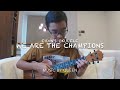 Evan's Ukulele-We Are The Champions by Queen