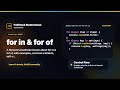 for in & for of Explained | FullStack Masterclass JavaScript Course