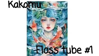 HAED (Kakomu) stitch with me Floss tube #1