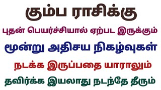 கும்ப ராசி புதன் பெயர்ச்சியால் ஏற்பட இருக்கும் மூன்று அதிசய நிகழ்வுகள் budhan peyarchi 2023 kumbam