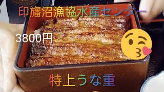 印旛沼漁協水産センターのうな重を食べてみた。