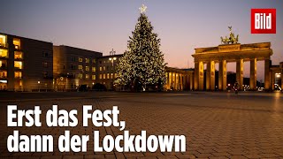 So soll der knallharte Corona-Lockdown nach Weihnachten ablaufen