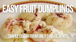 Easy 3 Ingredient Dumplings - No-Fuss Quick \u0026 Easy Czech Dumplings Recipe - Fast \u0026 Delicious Recipe