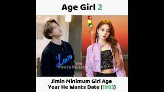 BTS Members Minimum Girls Age Limit They Want Marry! 😮😮