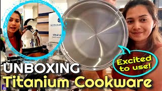 Unboxing my Unique Elite Healthy $9K Titanium Cookware and it Really Works