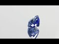 3.05 carat eye clean unheated lustrous royal blue sapphire grs