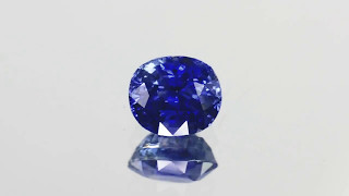 3.05-Carat Eye-Clean Unheated Lustrous Royal Blue Sapphire (GRS)