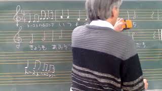 中学生のための音楽講座　中学生の作曲５　メロディに詞を付けよう♪