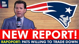 REPORT From Ian Rapoport: Patriots Willing To Trade #3 Pick For “Right Offer” In