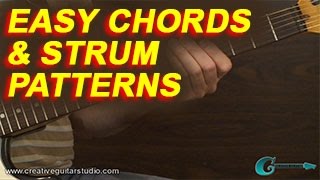 BEGINNER GUITAR: Easy Chords & Strum Patterns