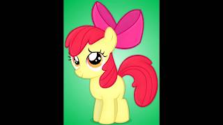 Applebloom Speed Drawing (gimp)