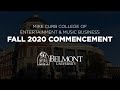 Fall 2020 Commencement: Mike Curb College of Entertainment & Music Business 7:00pm Ceremony