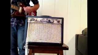 National 1210 tube amp circa 1962