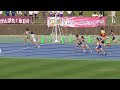 2019年度 兵庫中学総体陸上 共通女子100mh決勝 2.3