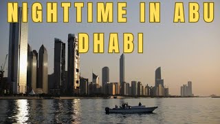 Exploring Abu Dhabi 🇦🇪 at Night: Things to Do: Is it Safe? My Solo Night Adventure! 🌙✨🌟⚽