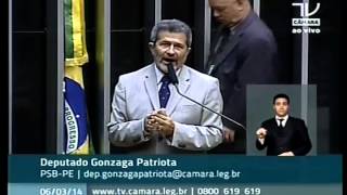 Dep. Gonzaga Patriota (PSB-PE) faz homenagem ao deputado federal Sérgio Guerra