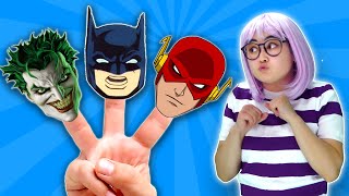 Superhero Finger Family Song - Nursery Rhymes | Limido Kids Songs