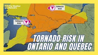 Severe Storm Threat Looms Over Ontario and Quebec Wednesday
