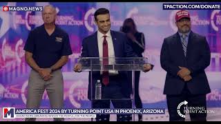 🇺🇸 Abe Hamadeh | Full Speech at America Fest 2024 by Turning Point USA in Phoenix, Arizona