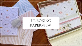 UNBOXING PAPERVIEW | Daily Planner 2024