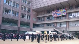 第18回 京都さくらパレード 尼崎市立尼崎双星高等学校吹奏楽部 交歓コンサート