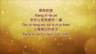 想你的夜 - 关喆 (Xiang Ni De Ye Lyrics)