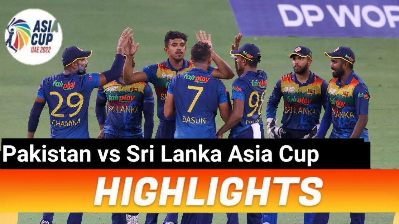 Pakistan Vs Sri Lanka Asia Cup T20 Full Match Highlights 2022 | Pak Vs ...