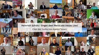 HEINRICH SCHÜTZ: SINGET DEM HERRN EIN NEUES LIED | CHOR DER BADISCHEN KANTOR*INNEN