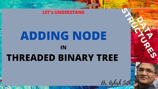 Adding Node in Threaded Binary Tree