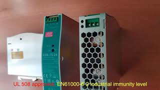 Mean Well EDR-75-24 industrial Din rail power supply