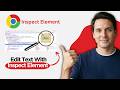 How to Edit Text on Website With Inspect Element (2026 Full Guide)