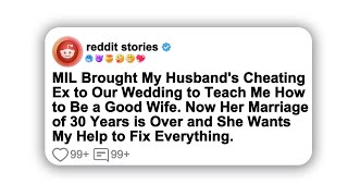 (Full story) MIL Brought My Husband's Cheating Ex to Our Wedding to Teach Me How to Be a Good Wife.