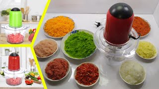 خلاط كهربائي قوي لفرم و تقطيع اللحوم و الخضراوات Meat Grinder Electric Blender Chopper Meat Slicer