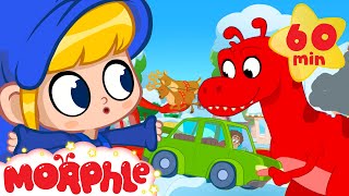 Morphle's Dinosaur Day in the City | My Magic Pet Morphle | Morphle Dinosaurs | Cartoons for Kids