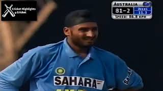 India vs Australia Match 4 TVS Cup 2003 Mumbai - Cricket Highlights