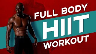 Full Body HIIT Workout for Men Over 40 | Bodyweight Only | No Equipment Needed