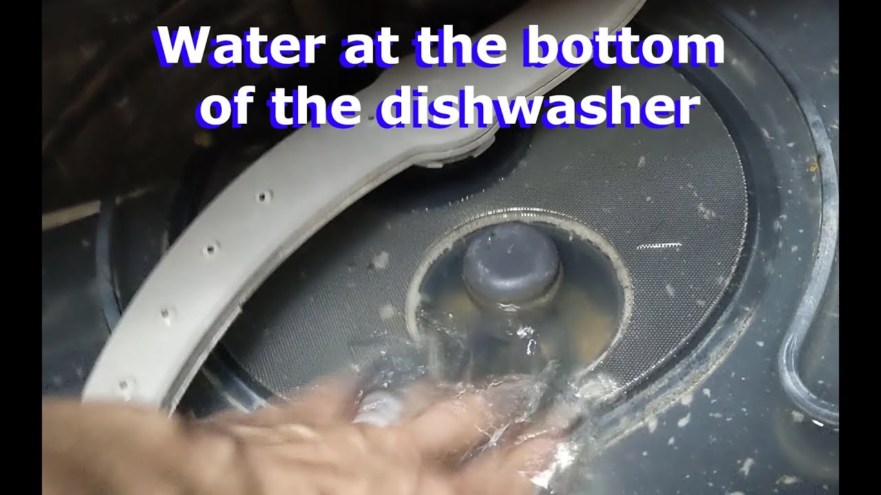 Dishwasher Water Not Draining, How To Fix - YouTube