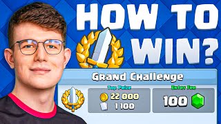 HOW to WIN YOUR FIRST GRAND CHALLENGE in CLASH ROYALE! 🥇
