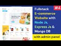 #4 Full Stack E-Commerce Website Using React JS, MongoDB, Express Js, Node Js , Material UI 2024  🔥🔥