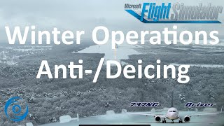 Winter Operations Part 1: Basics of Anti- and Deicing your aircraft | Real 737 Pilot