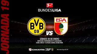 Partido Completo: Borussia Dortmund vs FC Augsburg | Jornada 19 - Bundesliga