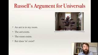 Russell's Argument for Universals