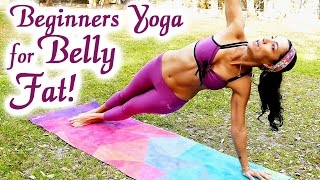 20 Minute Yoga Workout: Bye-Bye BELLY FAT!! Beginners Weight Loss at Home for Abs, Exercise Routine