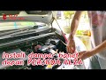 Install damper bonet depan PERODUA ALZA